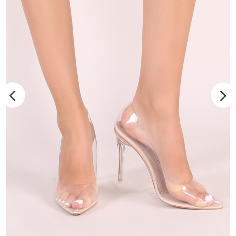 Clear Perspex Heels